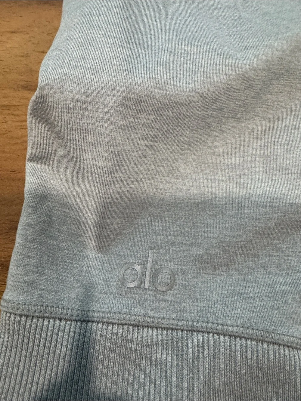 ALO Yoga Light Gray High-Waist Leggings